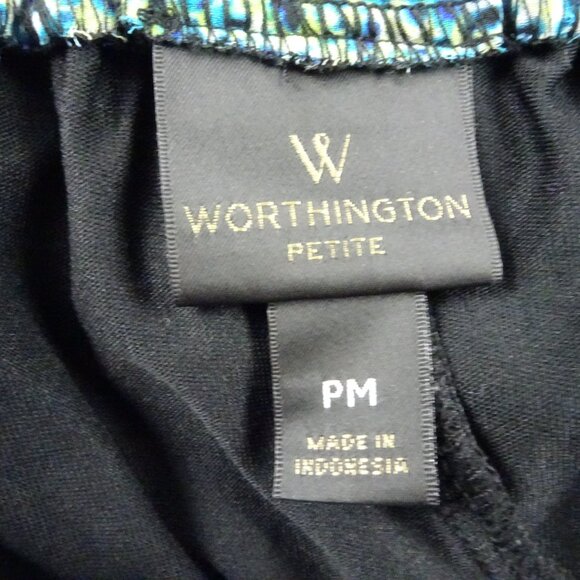 Worthington Women Snake Skin Print Skirt Size Petite M - Picture 5 of 9